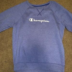 Medium Purple/Blue Women’s Champion Crew Neck